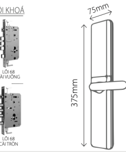 KHOÁ THÔNG MINH BOSCH ID 40P EU GRAY/GOLD